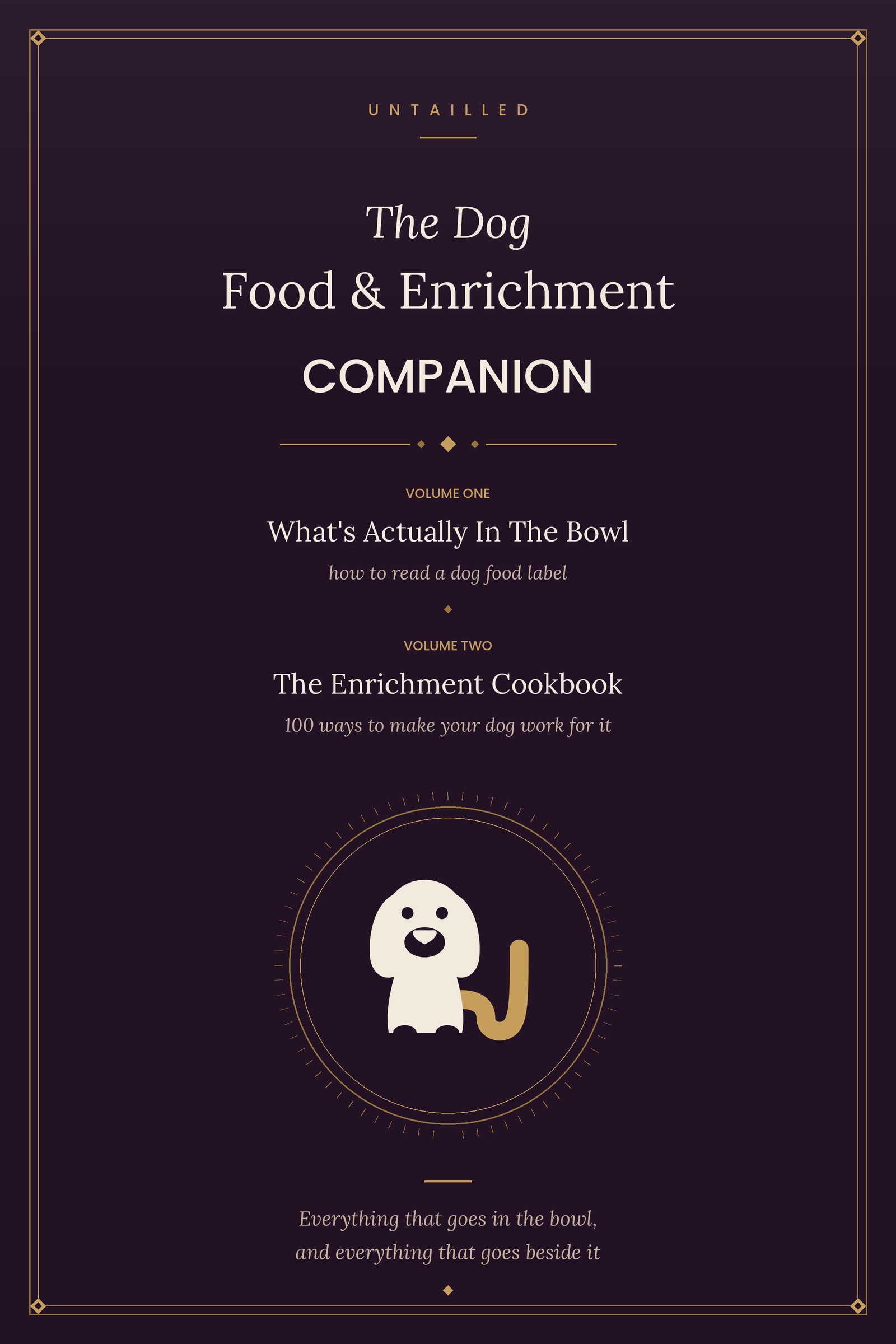 Cover of The Dog Food and Enrichment Companion