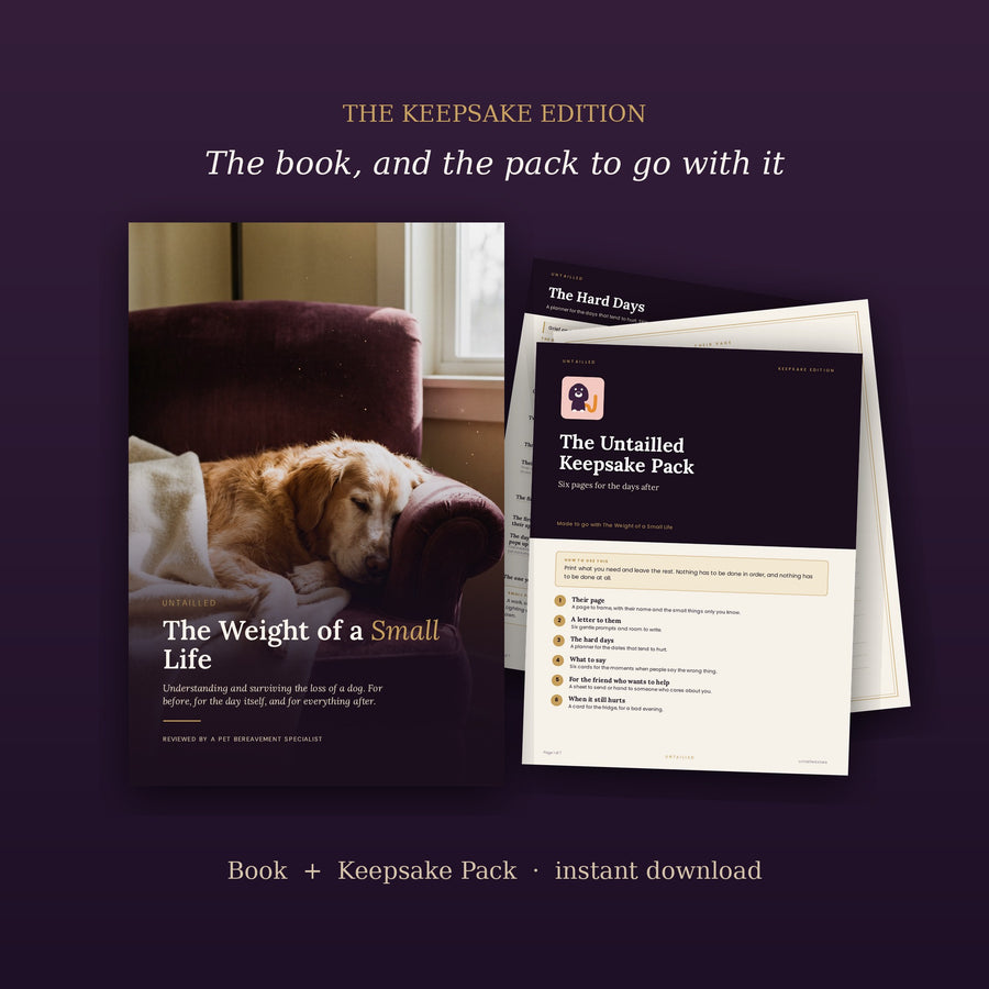 The Weight of a Small Life · Keepsake Edition